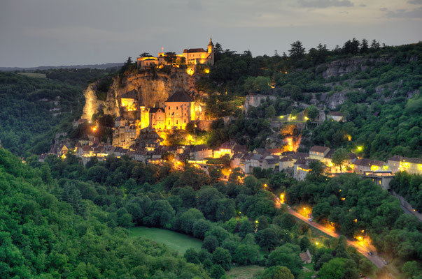 Stadt am Abend